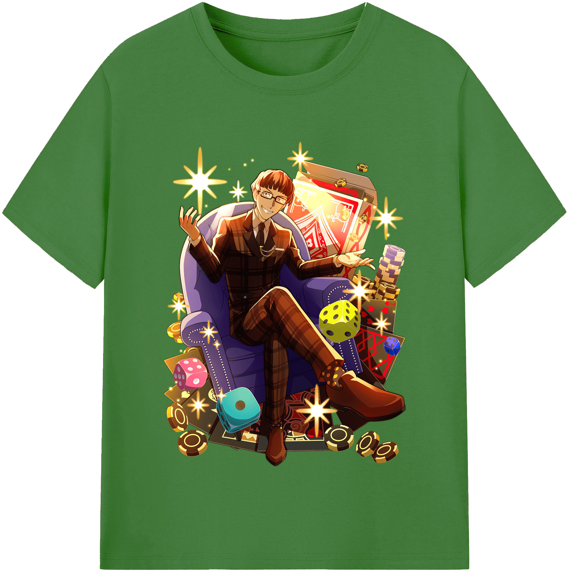 （画像用） 文豪ストレイドッグス Bungo Stray Dogs レディースカジュアルプリントTシャツ（綿100％）